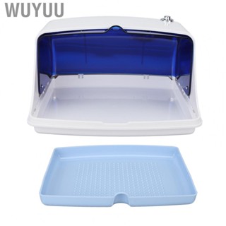 Wuyuu Ultraviolet Box  EU Plug 220‑240V Removable Tray UV Light Cleaning Box  for Tattoo Shops