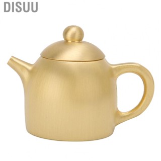 Disuu Mini Teapot Brass Teapot Model for Office  Bedroom