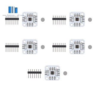 As5600 โมดูลเซนเซอร์วัดมุมแม่เหล็ก ความแม่นยําสูง 12 บิต 5 ชิ้น