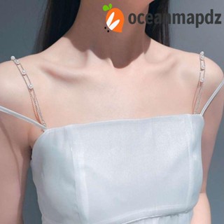 OCEANMAPDZ สายโซ่คล้องไหล่ ประดับไข่มุก ป้องกันการลื่นไถล แฟชั่นฤดูร้อน สําหรับงานแต่งงาน