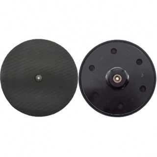 แผ่นขัด PC ขนาด 215 มม. ไม่มีรูพรุน สีดํา สําหรับ Drywall Sander 1 ชิ้น