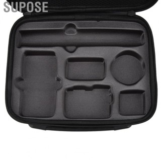 Supose Action  Hard Case  Protective Storage Bag Two Way Zipper Large Space with Adjustable Shoulder Strap for Travel