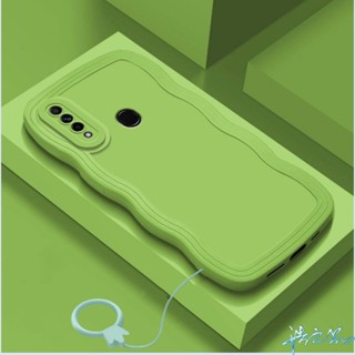 ฟรีสายคล้อง เคส Oppo A31 2020 เคส ปลอก ทันสมัย และเรียบง่าย ใหม่ 5 สี TPU เคสโทรศัพท์