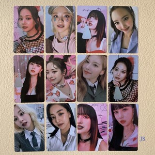 Js โฟโต้การ์ด อัลบั้มรูปภาพ TWICE O+T = &lt; 3 สุ่มการ์ด ONCE 7 ชิ้น