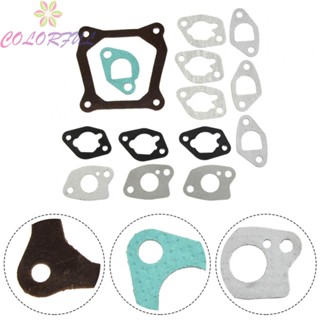 【COLORFUL】14 Pcs Carburetor Gasket  For GX160 GX200 GX168 5.5 6.5 HP 168F EU3000