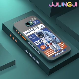 เคสโทรศัพท์ ซิลิโคนนิ่ม ใส กันกระแทก ลายอวกาศ NASA สําหรับ Samsung galaxy J4 2018 J4 Plus 2018 J4 Prime