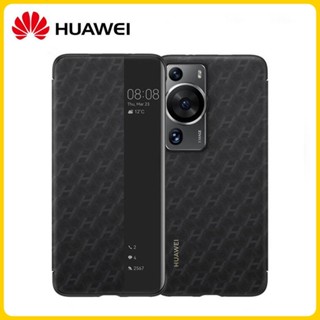 ของแท้ เคสโทรศัพท์มือถือหนัง ฝาพับ ตั้งหลับอัตโนมัติ สําหรับ Huawei P60 Pro P60 P60Pro