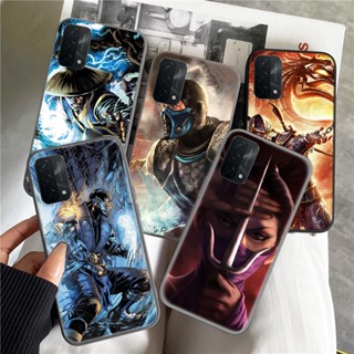 เคสโทรศัพท์มือถือนิ่ม ลายแมงป่อง ศูนย์รวมศูนย์ Kombat สําหรับ OPPO A12E A15 A15S A53S A55 A56 A53 A32 A16 A16S A54S A54 A8 A31 C178