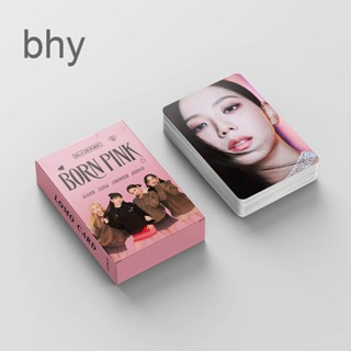 Bhy 55 ชิ้น / เซต อัลบั้ม BLACKPINK การ์ดโลโม่ Kpop โฟโต้การ์ด สีชมพู Venom Shut Down BORN PINK Series โปสการ์ด