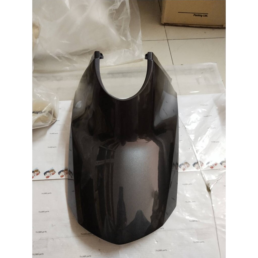 ฝาครอบใต้เบาะสีเทาฟีโน่หัวฉีด FINO FI อะไหล่แท้ YAMAHA 1YC-F172W-00-7M