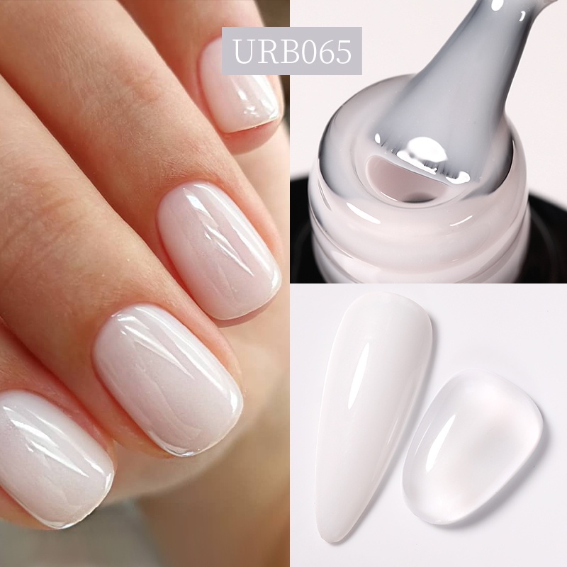 Ur SUGAR เจลฐานยางสีเยลลี่ 2 IN 1 เจลทาเล็บ Soak Off UV LED Nail Art