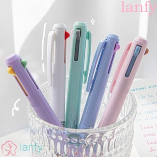 LANFY ปากกาเจล 0.5 มม. 3 สี แห้งเร็ว หลากสี สําหรับวาดภาพ สมุด สํานักงาน โรงเรียน