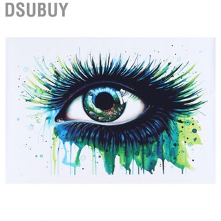 Dsubuy Frameless Canvas  Painting Wall Decoration Eyes Pattern Home Decor for Living Room Office Bedroom