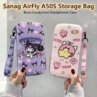 【Trend Front】กระเป๋าเก็บหูฟัง ลายการ์ตูนชินจัง สําหรับ Sanag AirFly A50S AirFly A50S