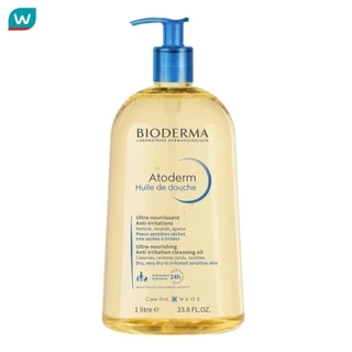 Bioderma ไบโอเดอร์มา ออโตเดิร์ม ออย เดอ ดูช 1000 มล. ออยล์อาบน้ำสูตรอ่อนโยน ผิวแห้ง-แห้งมาก
