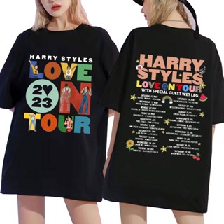 เสื้อยืด พิมพ์ลาย Love On Tour Concert 2023 สไตล์ฮาราจูกุ สําหรับผู้ชาย