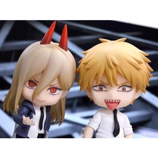 เลื่อยโซ่ Nendoroid Man #1560 ตุ๊กตาฟิกเกอร์ Denji 1580 Power Movable Face Change ของเล่นสําหรับเด็ก