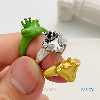 Fancy แหวนโลหะ รูปกบน่ารัก สําหรับผู้หญิง