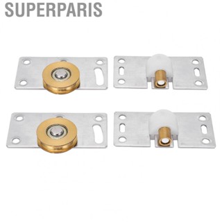 Superparis Wardrobe Door Wheel Sliding Roller Strong Bearing  for Household Use