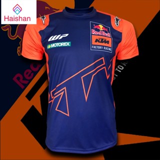 Haishan MotoGP KTM Factory Racing เสื้อยืดลําลอง แขนสั้น พิมพ์ลาย MotoGP KTM # MG0082 ไซส์ S-3XL