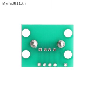 Myriadu ซ็อกเก็ตอะแดปเตอร์ USB 2.0 ตัวเมีย 2 ชิ้น พร้อมบอร์ด PCB 180 องศา