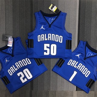 Nba Orlando Magic McGrady ที่ไม่เหมือนใคร #1 เสื้อกีฬาบาสเก็ตบอล City Edition 451288