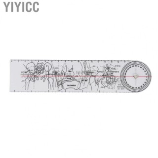 Yiyicc Orthopedics Ruler Multiple Function Plastic Transparent Joint Midlayer Printing for  Diagnostic