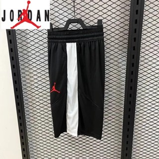 Jordan ของแท้ 100% กางเกงขาสั้นลําลอง พิมพ์ลาย ระบายอากาศ เหมาะกับการเล่นกีฬาบาสเก็ตบอล แฟชั่นสําหรับผู้ชาย