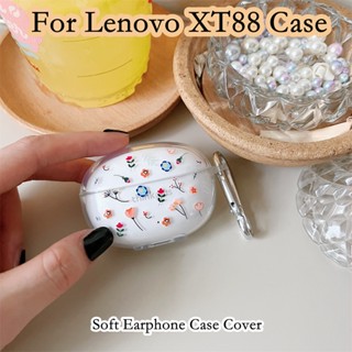 【ส่วนลด】เคสหูฟัง แบบนิ่ม ลายการ์ตูนน่ารัก สําหรับ Lenovo XT88 XT88