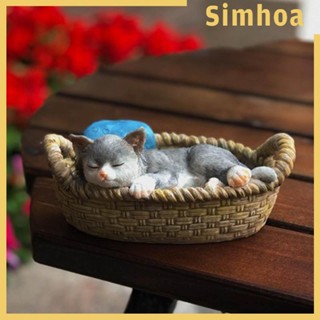 [SIMHOA] รูปปั้นเรซิ่น รูปสัตว์ สําหรับตกแต่งบ้าน รั้ว ทางเดิน