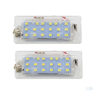 Lid ไฟท้าย LED ติดป้ายทะเบียนรถยนต์ สําหรับ E53 X5 1999-2003 E83 X3 03-10 2 ชิ้น