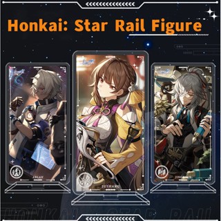 Hobby Honkai: โมเดลฟิกเกอร์อะคริลิค รูปอนิเมะ Star Rail Kafka Herta March 7th สําหรับตกแต่งบ้าน