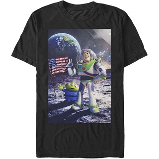 เสื้อยืด พิมพ์ลายดิสนีย์ Pixar Toy Story Cosmic Explorer สําหรับผู้ชาย