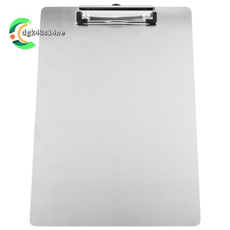 คลิปบอร์ดโลหะ สเตนเลส ขนาด A4 สําหรับเขียนเมนู เก็บบิล