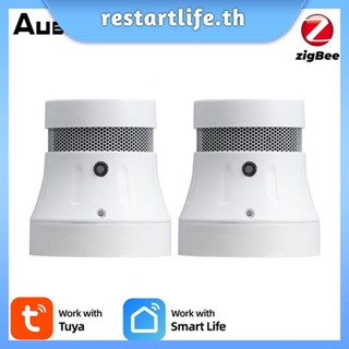 Tuya Zigbee เครื่องตรวจจับควันอัจฉริยะ ระบบเตือนภัย เพื่อความปลอดภัย