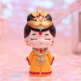 Lanfy โมเดลฟิกเกอร์ รูปจักรพรรดิจีน งานฝีมือดั้งเดิม ของเล่นสะสม สําหรับเด็กผู้ชาย