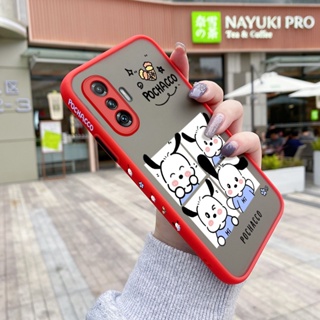 เคสซิลิโคนใส ลายการ์ตูน Pochacco กันกระแทก สําหรับ Xiaomi MI Poco F3 GT Redmi K40 Gaming Poco F4 GT K50