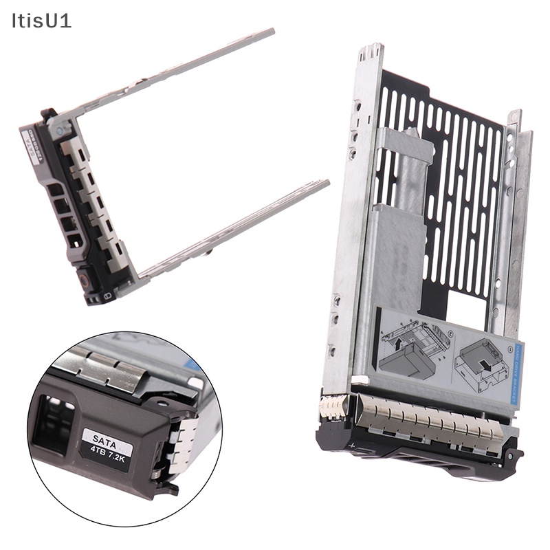 [ItisU1] 2.5 "3.5" SAS SATA HDD Caddy Tray สําหรับ poweredge server R310 R510 R720 R730 [ใหม่]