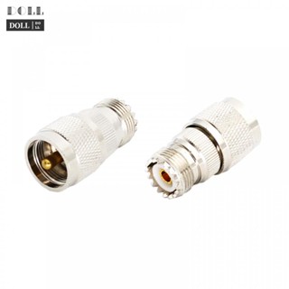 ⭐24H SHIPING ⭐Adapter UHF Female SO239 UHF Male PL259 Brass Brass Body For Coaxial Cable