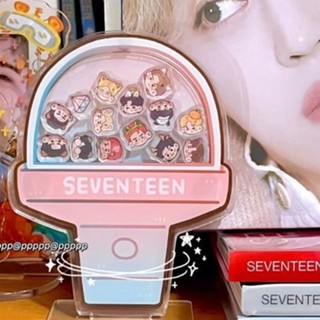 [ตกแต่งการ์ดจอ] Seventeen อะคริลิค เขย่า เพลง ดาว สินค้า กะรัต พวงกุญแจ ส่งให้เพื่อน คลิปยืน การ์ด จี้ อะคริลิค ตกแต่ง