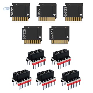 Cre ชุดอัพเกรดสเต็ปมอเตอร์ EZ2209 พร้อมตัวเชื่อมต่อไดรเวอร์ EZ V1 0UART 5 ชุด