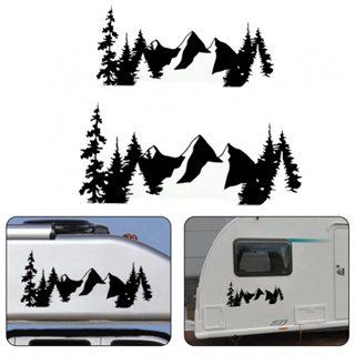 ⚡NEW 8⚡RV Camper Decor 44*20/60*28CM Mountain Nature Scene Sunscreen Universal