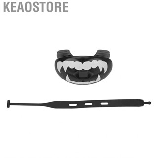 Keaostore Black Sports Mouth Guard  Grade Shock Absorbing Protection Athletic Mouthguards for  Basketball