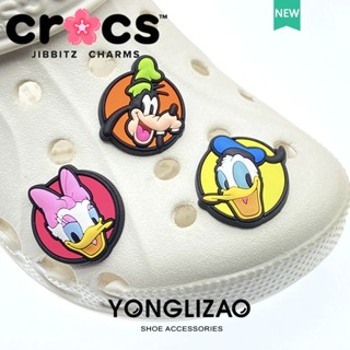 Jibbitz Crocs charms ใหม่ ตัวติดรองเท้า Crocs ลายดอกไม้ เป็ดโดนัลด์ ดิสนีย์ 2023