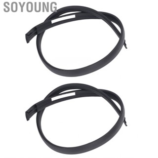 Soyoung 755520C050  Rubber Roof Drip Molding Weatherstrip Perfect Match for Tundra Double Cab 2007 To 2020