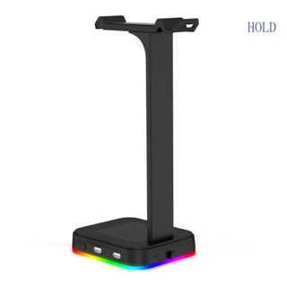 Ace Rgb ที่วางหูฟังเกมเมอร์ ที่วางหูฟัง แบบสวมศีรษะ รองรับโต๊ะ 4 In 1 Rgb ที่วางหูฟัง รองรับ Rgb