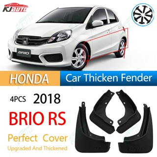 บังโคลนหน้า หลัง กันชน กันฝุ่น อุปกรณ์เสริม สําหรับตกแต่งรถยนต์ Honda Brio RS 2018-2023