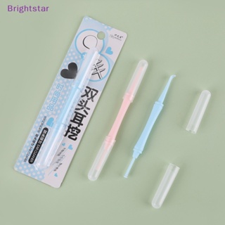 Brightstar 2 In 1 ไม้แคะหู พลาสติก 360 องศา สําหรับทําความสะอาดหู° ใหม่ ไม้กวาดเกลียว