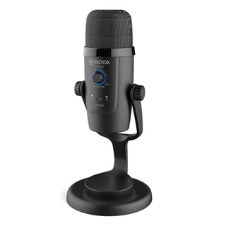 ไมโครโฟน Boya PM500 USB Microphone ไมค์คอมพิวเตอร์ ไมค์ตั้งโต๊ะ ไมค์สอนออนไลน์ บันทึกเสียงผ่านคอม สอนใน Zoom ไมค์ PC