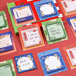 HONGXINJIE  โพสอิท กระดาษ 1 บาท ส่ง ฟรี 2023 HOTSALE index postit 080331